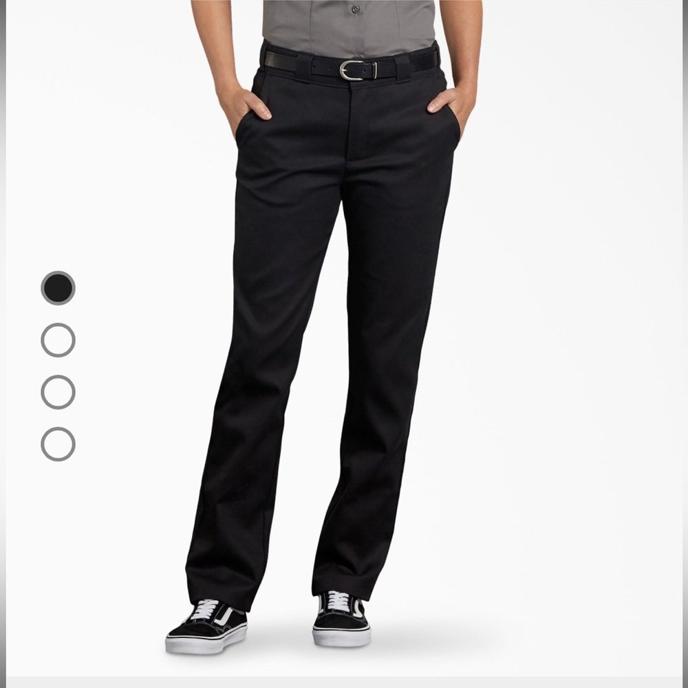 Dickies Women’s Flex Slim Fit Work Pants Black size 14R